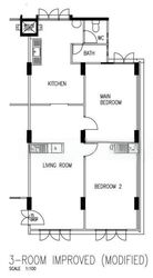 Blk 106 Eunos Vista (Bedok), HDB 3 Rooms #462157851